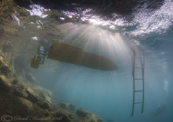 Rescue boat. Capernwray. D200, 10.5mm. by Derek Haslam 